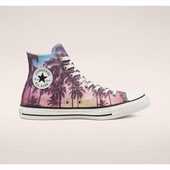 Converse Chuck Taylor All Star Sunset Palms Hi Fialove - Panske Vysoké Tenisky